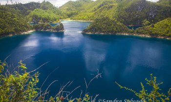 Las coloridas Lagunas de Montebello