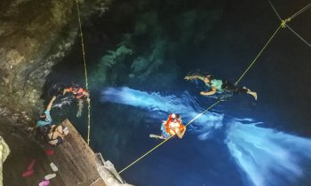 Cenote Acancun Azul, entre Sucilá y Panabá